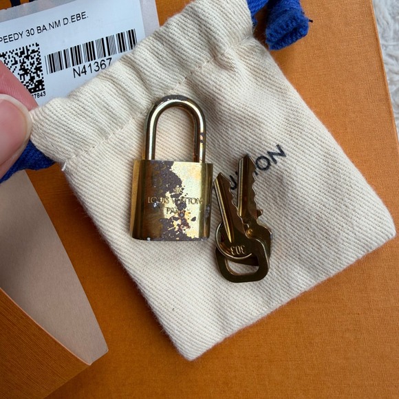 Louis Vuitton Speedy 30 Bandouliere Dameir Ebene Canvas Bag Crossbody Boston - Picture 4 of 17